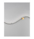Kima Integrated LED Wall Lamp Sandy Black Gold LED 20W 1452lm 3000K-5