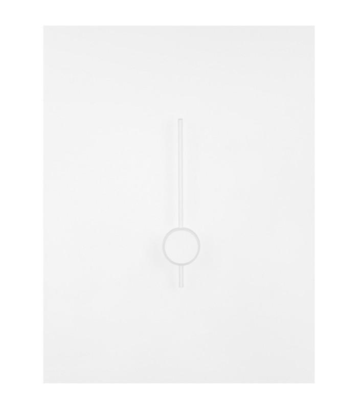 Clock Integrated LED Wall Lamp Sandy White LED 18W 1260lm 3000K-4