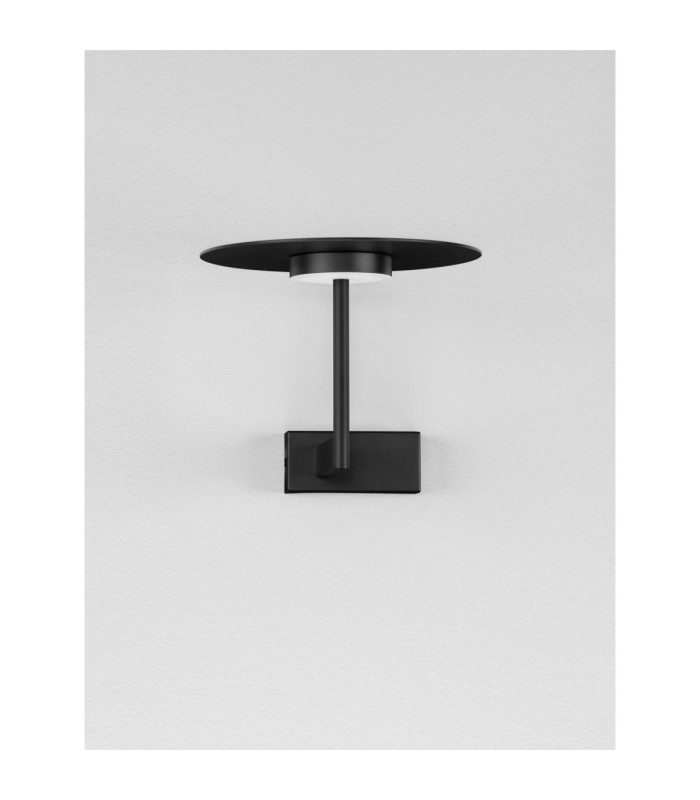 Tovi Integrated LED Wall Lamp Matt Black LED 6W 320lm 3000K-4