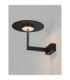 Tovi Integrated LED Wall Lamp Matt Black LED 6W 320lm 3000K-8