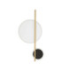 Ottilie Integrated LED Wall Lamp Sandy White Sandy Black Satin Gold Triac Dimmable LED 12W 720lm 2700-3000-4000K CCT-1