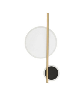 Ottilie Integrated LED Wall Lamp Sandy White Sandy Black Satin Gold Triac Dimmable LED 12W 720lm 2700-3000-4000K CCT-1