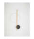 Ottilie Integrated LED Wall Lamp Sandy White Sandy Black Satin Gold Triac Dimmable LED 12W 720lm 2700-3000-4000K CCT-3