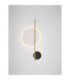 Ottilie Integrated LED Wall Lamp Sandy White Sandy Black Satin Gold Triac Dimmable LED 12W 720lm 2700-3000-4000K CCT-4