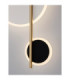 Ottilie Integrated LED Wall Lamp Sandy White Sandy Black Satin Gold Triac Dimmable LED 12W 720lm 2700-3000-4000K CCT-5