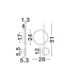 Ottilie Integrated LED Wall Lamp Sandy White Sandy Black Satin Gold Triac Dimmable LED 12W 720lm 2700-3000-4000K CCT-6