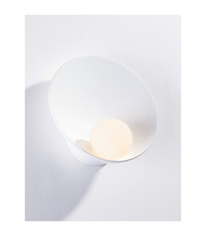 Minim Wall Lamp Sandy White Opal LED G9 1x5W-3