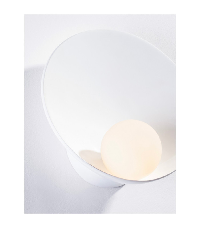 Minim Wall Lamp Sandy White Opal LED G9 1x5W-4