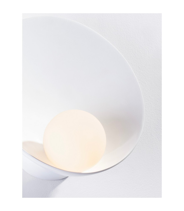 Minim Wall Lamp Sandy White Opal LED G9 1x5W-5
