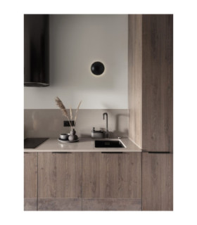 Iona Integrated LED Wall Lamp Sandy Black LED 3W 119lm 3000K-2
