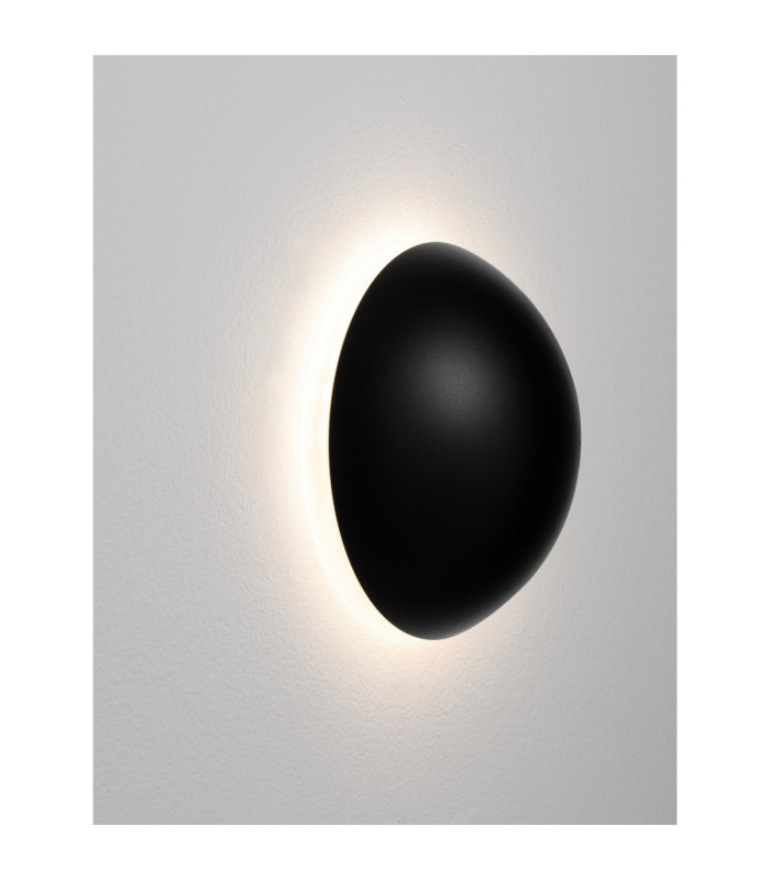 Iona Integrated LED Wall Lamp Sandy Black LED 3W 119lm 3000K-8