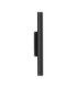 Paron Up & Down Wall Lamp Sandy Black LED 11W 507lm 3000K-1