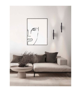 Paron Up & Down Wall Lamp Sandy Black LED 11W 507lm 3000K-2