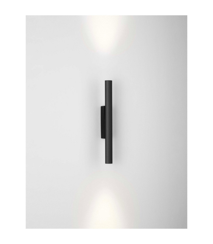 Paron Up & Down Wall Lamp Sandy Black LED 11W 507lm 3000K-4