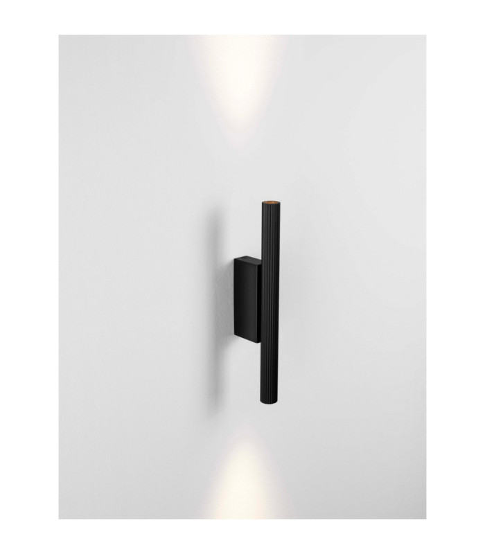Paron Up & Down Wall Lamp Sandy Black LED 11W 507lm 3000K-6