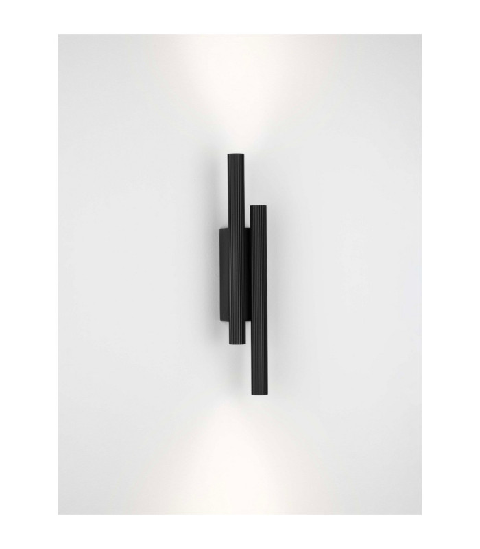 Paron Up & Down Wall Lamp Sandy Black LED 15W 715lm 3000K-4