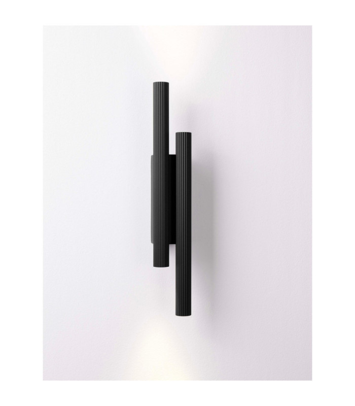 Paron Up & Down Wall Lamp Sandy Black LED 15W 715lm 3000K-5