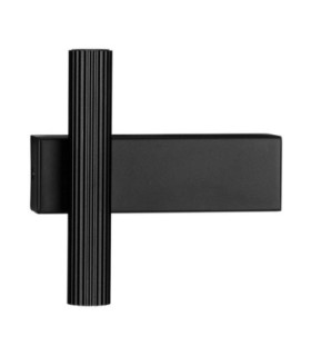 Paron Up & Down Wall Lamp Sandy Black LED 6W 326lm 3000K-1
