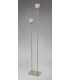 Floor Lamp 2 Light Satin Nickel, Crystal - 2