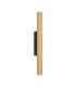 Paron Up & Down Wall Lamp Sandy Black Gold LED 11W 507lm 3000K-1