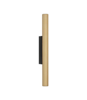Paron Up & Down Wall Lamp Sandy Black Gold LED 11W 507lm 3000K-1