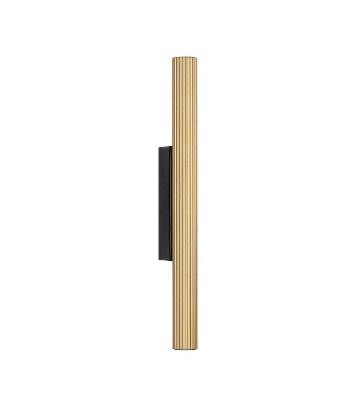 Paron Up & Down Wall Lamp Sandy Black Gold LED 11W 507lm 3000K-1