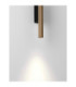 Paron Up & Down Wall Lamp Sandy Black Gold LED 11W 507lm 3000K-2