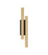 Paron Up & Down Wall Lamp Sandy Black Gold LED 15W 715lm 3000K-1