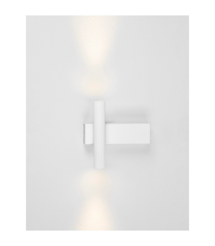 Paron Up & Down Wall Lamp Sandy White LED 6W 326lm 3000K-7