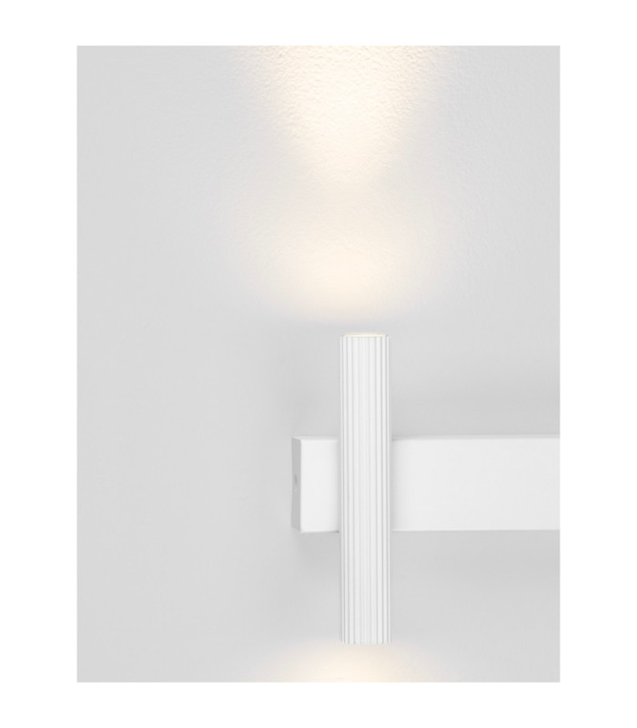 Paron Up & Down Wall Lamp Sandy White LED 6W 326lm 3000K-8