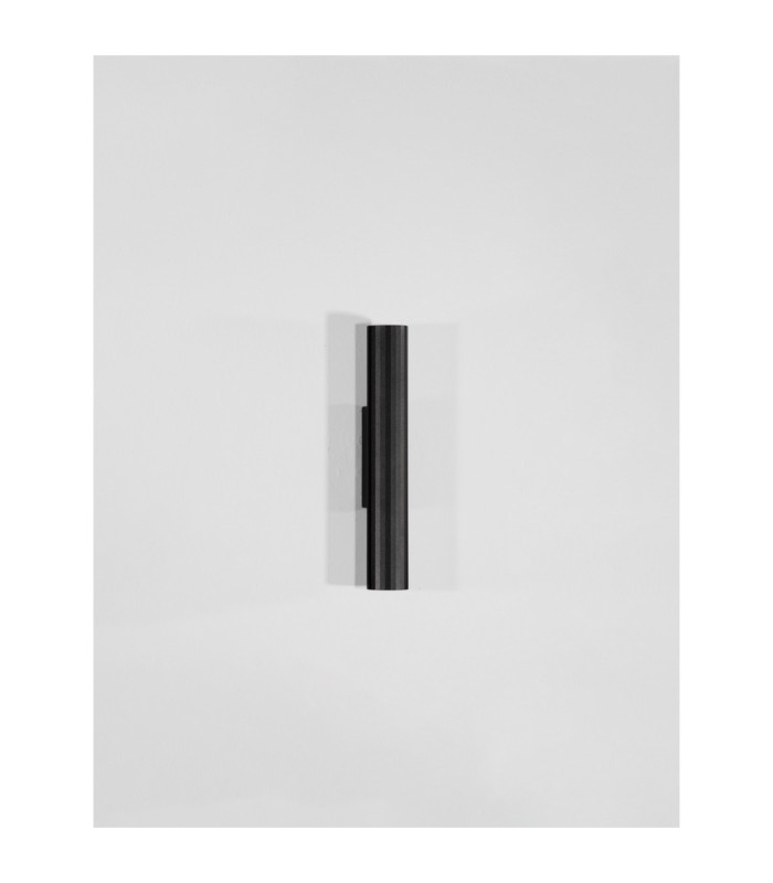 Riveta Up & Down Wall Lamp Sandy Black LED 6W 444lm 3000K-3