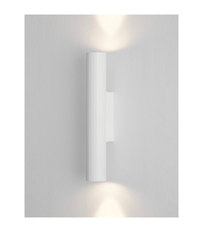 Riveta Up & Down Wall Lamp Sandy White LED 6W 444lm 3000K-5