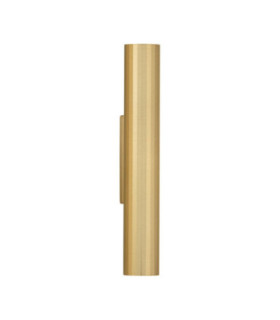 Riveta Up & Down Wall Lamp Matt Gold LED 6W 444lm 3000K-1