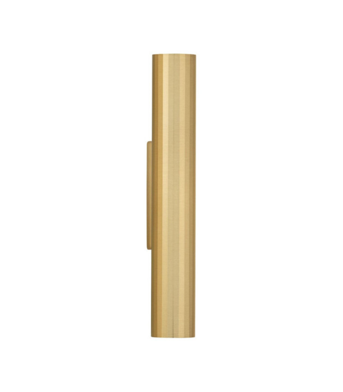 Riveta Up & Down Wall Lamp Matt Gold LED 6W 444lm 3000K-1