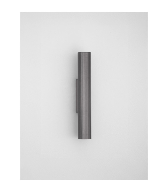 Riveta Up & Down Wall Lamp Black Nickel LED 6W 444lm 3000K-3