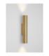 Riveta Up & Down Wall Lamp Matt Gold LED 6W 444lm 3000K-5
