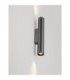 Riveta Up & Down Wall Lamp Black Nickel LED 6W 444lm 3000K-5