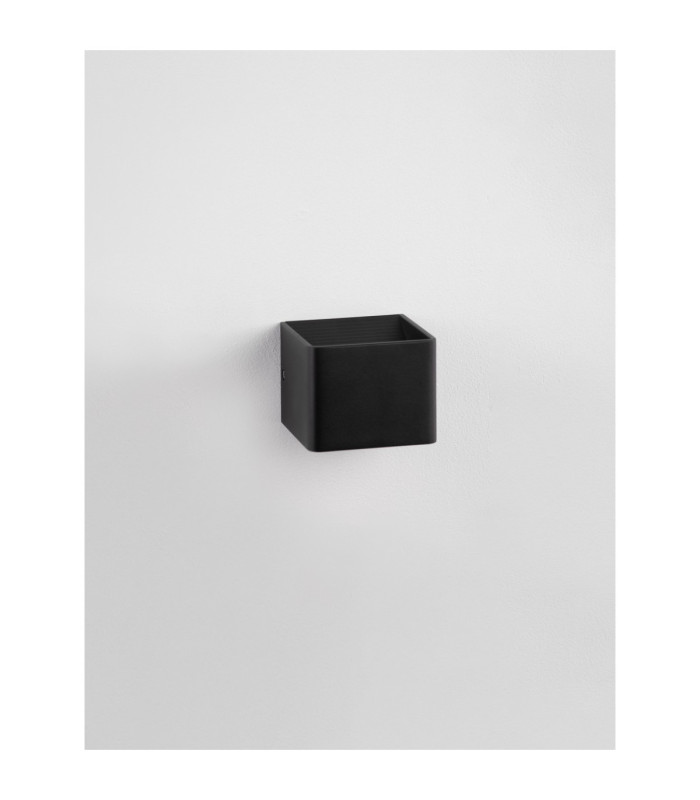 Epic Up & Down Wall Lamp Black LED 6W 579lm 3000K-3