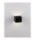 Epic Up & Down Wall Lamp Black LED 6W 579lm 3000K-4