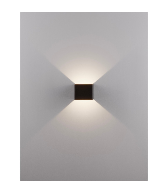 Epic Up & Down Wall Lamp Black LED 6W 579lm 3000K-6