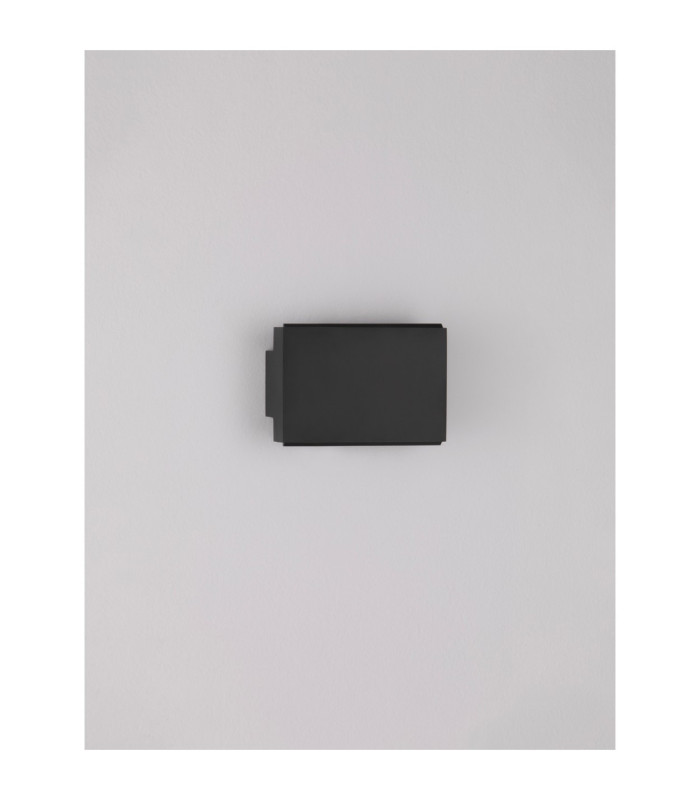 Oti Up & Down Wall Lamp Matt Black LED 10W 487lm 3000K-6