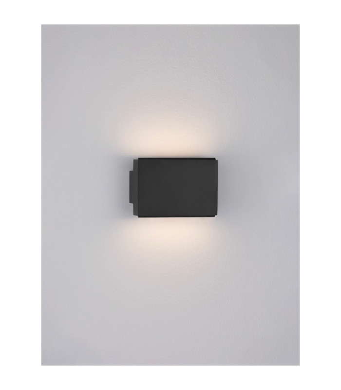 Oti Up & Down Wall Lamp Matt Black LED 10W 487lm 3000K-7