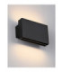 Oti Up & Down Wall Lamp Matt Black LED 10W 487lm 3000K-8