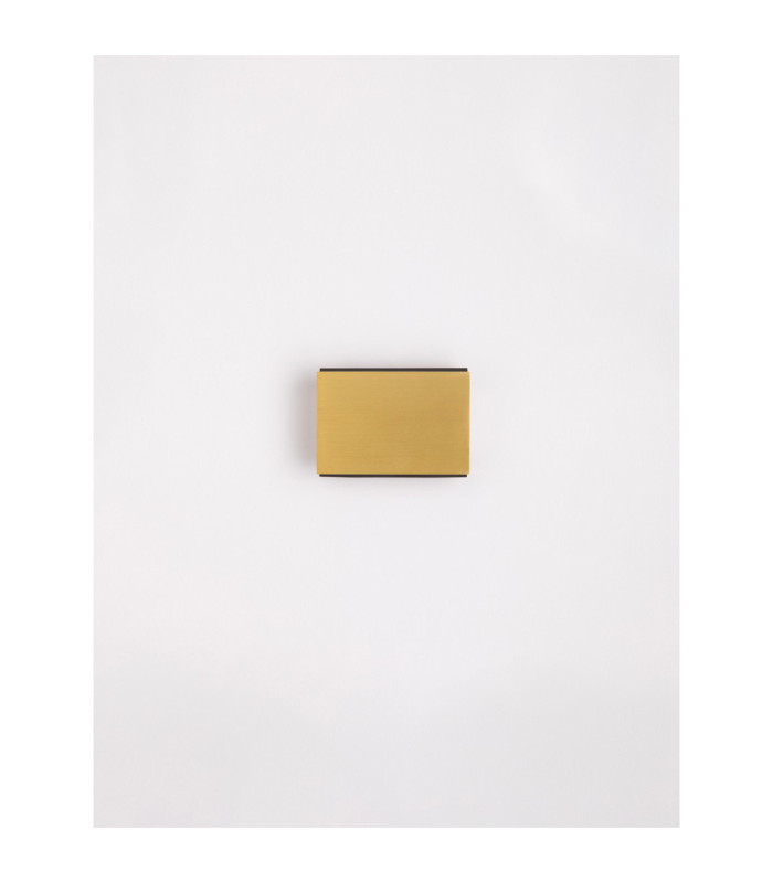 Oti Up & Down Wall Lamp Matt Gold LED 10W 487lm 3000K-4