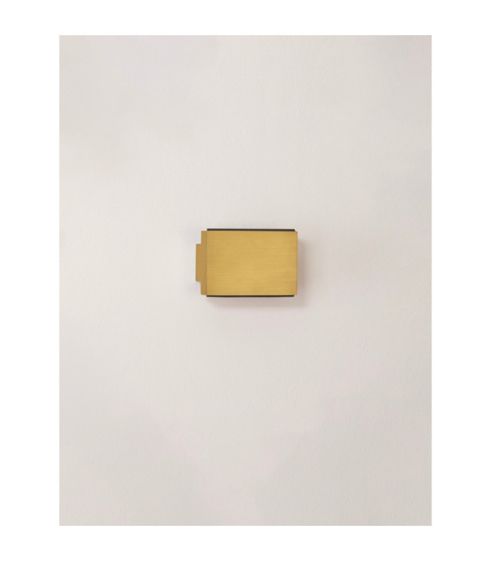 Oti Up & Down Wall Lamp Matt Gold LED 10W 487lm 3000K-6