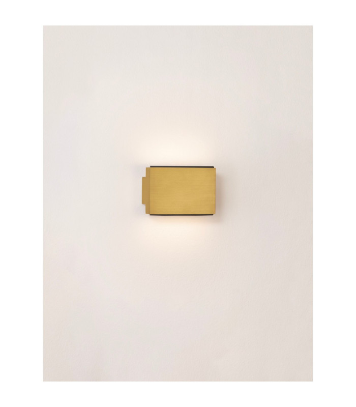 Oti Up & Down Wall Lamp Matt Gold LED 10W 487lm 3000K-7