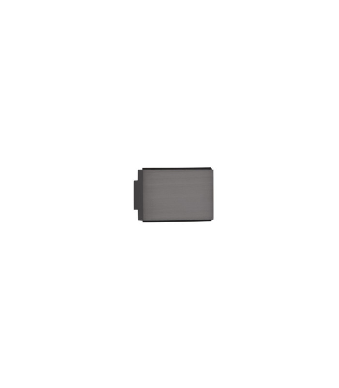 Oti Up & Down Wall Lamp Black Nickel LED 10W 487lm 3000K-3