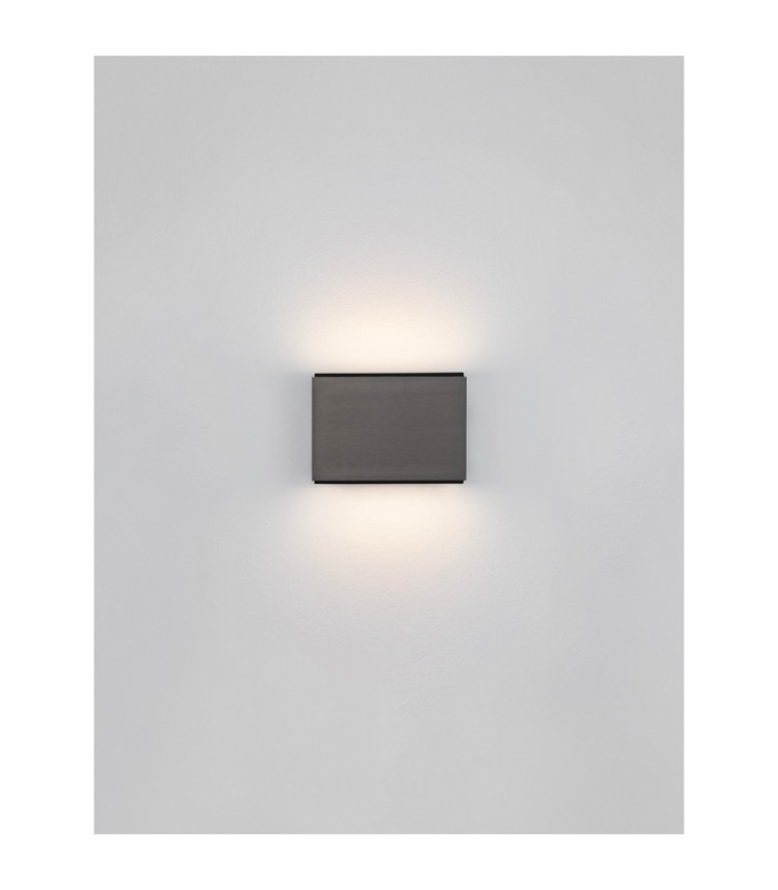 Oti Up & Down Wall Lamp Black Nickel LED 10W 487lm 3000K-5