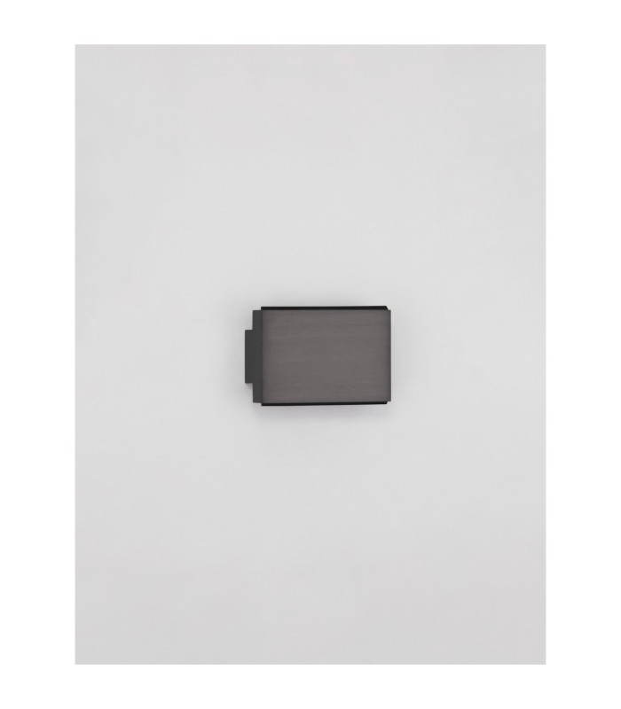 Oti Up & Down Wall Lamp Black Nickel LED 10W 487lm 3000K-6