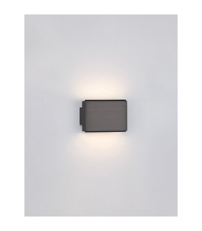 Oti Up & Down Wall Lamp Black Nickel LED 10W 487lm 3000K-7